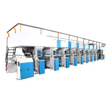 Rotogravure Printing Machine with Electronic Shaft Drive of 250m/Min